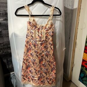 Victoria’s Secret ( for love and lemons) Floral Lace Trim Dress